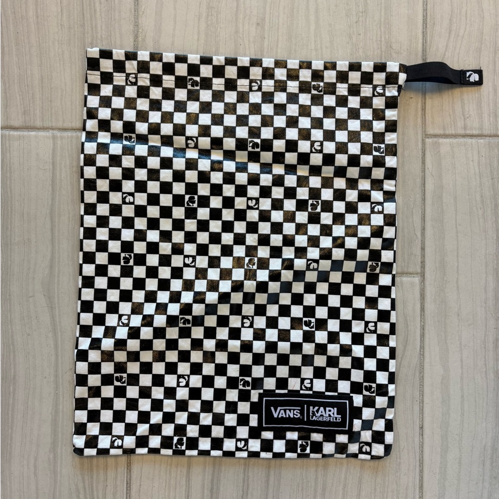 Vans X Karl Lagerfeld Checkered Bag